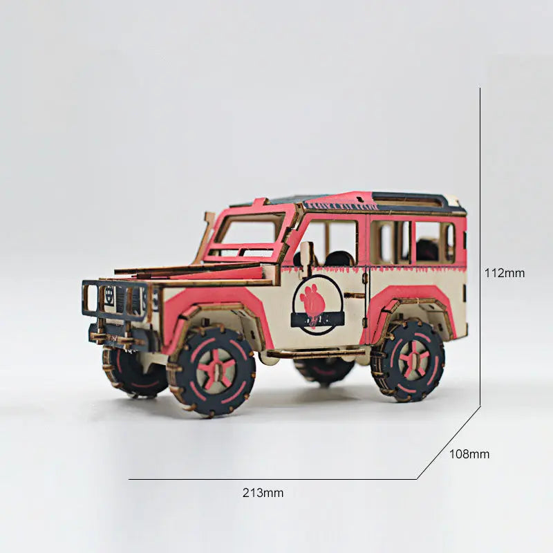 3D three-dimensional puzzle handmade wooden puzzle beldemo5-toys2