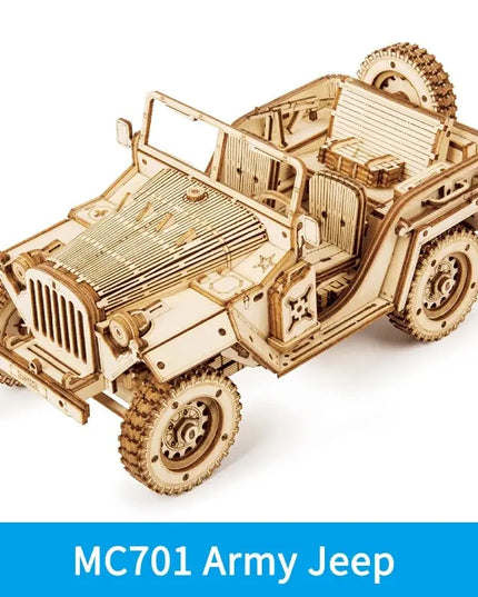 Robotime ROKR Train Model 3D Wooden Puzzle Toy Assembly Locomotive Model Building Kits for Children Kids Birthday Christmas Gift beldemo5-toys2