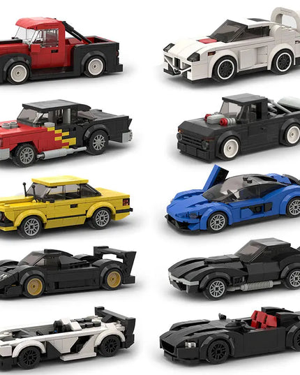 Children's Toys Car Model Sports Car And Small Particle Building Blocks MOC Educational Toys beldemo5-toys2