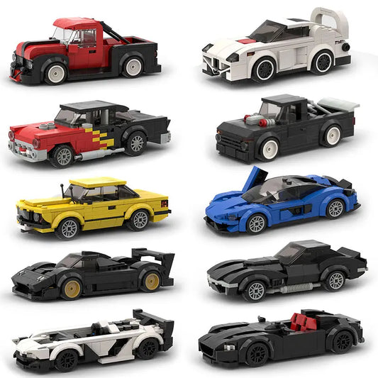 Children's Toys Car Model Sports Car And Small Particle Building Blocks MOC Educational Toys beldemo5-toys2