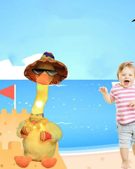 Little Yellow Ducks Can Learn To Talk, Dolls Dance, Sand Sculptures, Mexico Can Be Called Social Ducks beldemo5-toys2