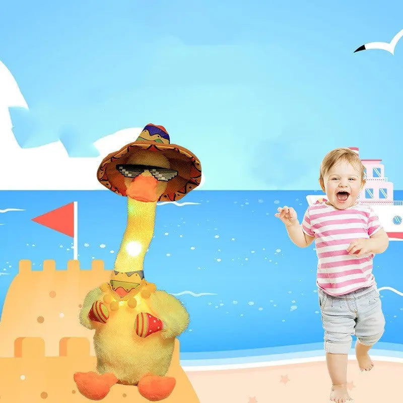 Little Yellow Ducks Can Learn To Talk, Dolls Dance, Sand Sculptures, Mexico Can Be Called Social Ducks beldemo5-toys2