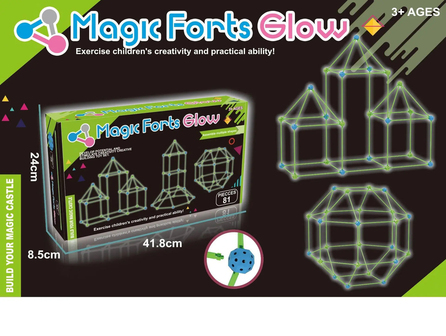 Indoor And Outdoor Diy Tent Children Assembling Toys beldemo5-toys2