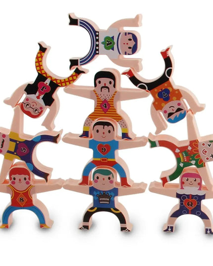 Multiplayer Cartoon Hercules Building Blocks Parent-child Interactive Toy Stacking High Game Balance Plastic Blocks beldemo5-toys2