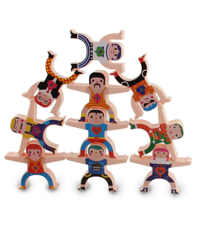 Multiplayer Cartoon Hercules Building Blocks Parent-child Interactive Toy Stacking High Game Balance Plastic Blocks beldemo5-toys2