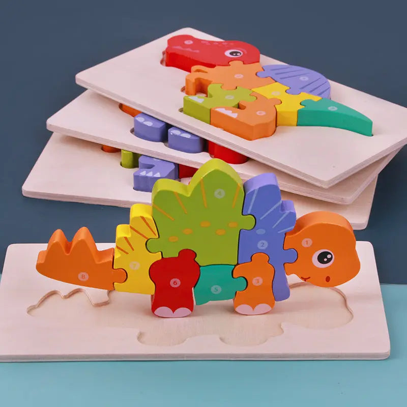 Children's Educational Toys Wooden Three-dimensional Montessori beldemo5-toys2