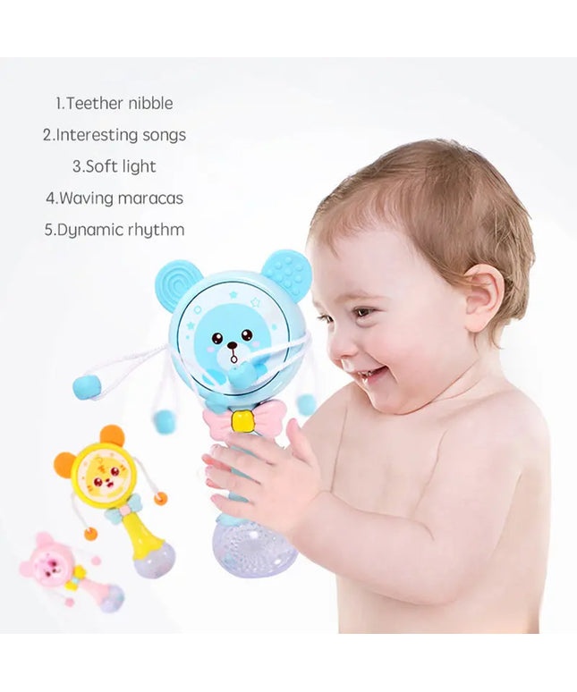 Baby Music Teether Rattle Animals Cartoon Toys beldemo5-toys2