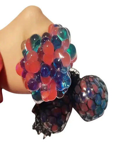 Vent Decompression Colorful Beads Grape Ball Hand Pinch Vent Ball beldemo5-toys2