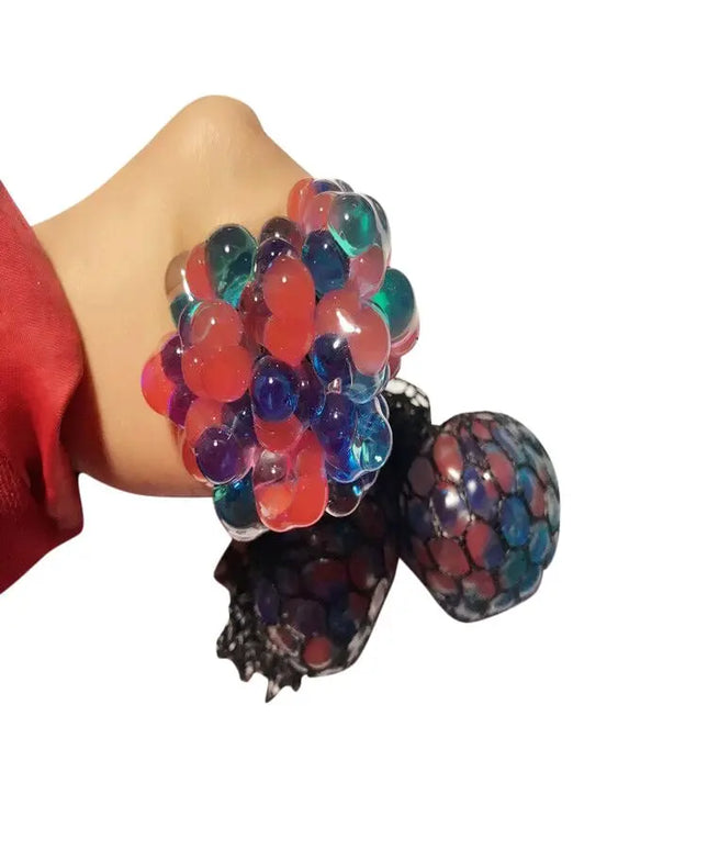 Vent Decompression Colorful Beads Grape Ball Hand Pinch Vent Ball beldemo5-toys2