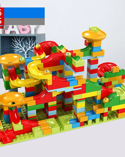 Children's Slide Blocks Are Compatible With Plastic Assembly beldemo5-toys2