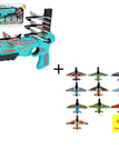 Blue with Foam airplanes
