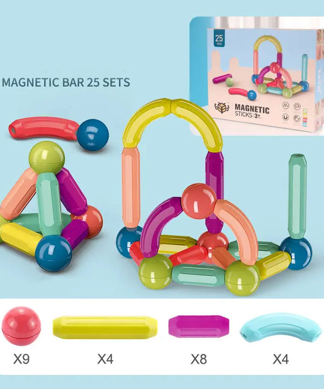 Baby Toys Magnetic Stick Building Blocks Game Magnets Children Set Kids Magnets For Children Magnetic Toy Bricks beldemo5-toys2