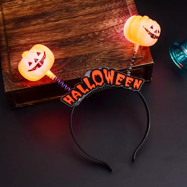 Halloween props gift glowing ring pumpkin lantern beldemo5-toys2