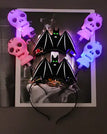 10 bat skull headbands
