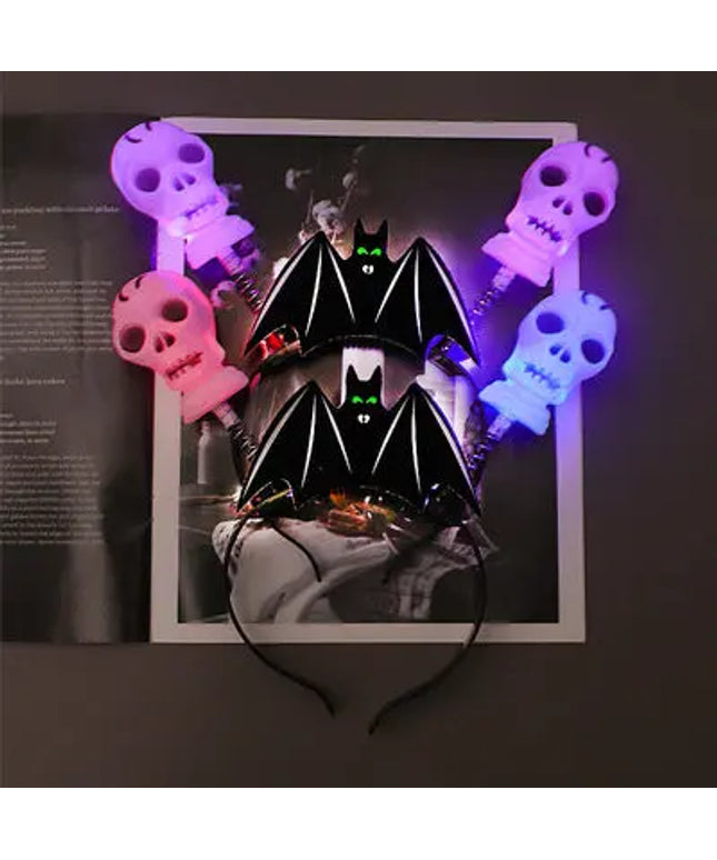Halloween props gift glowing ring pumpkin lantern beldemo5-toys2