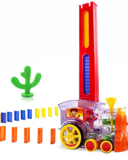 Domino dominoes electric Thomas little train blocks, Puzzle Children Toys beldemo5-toys2