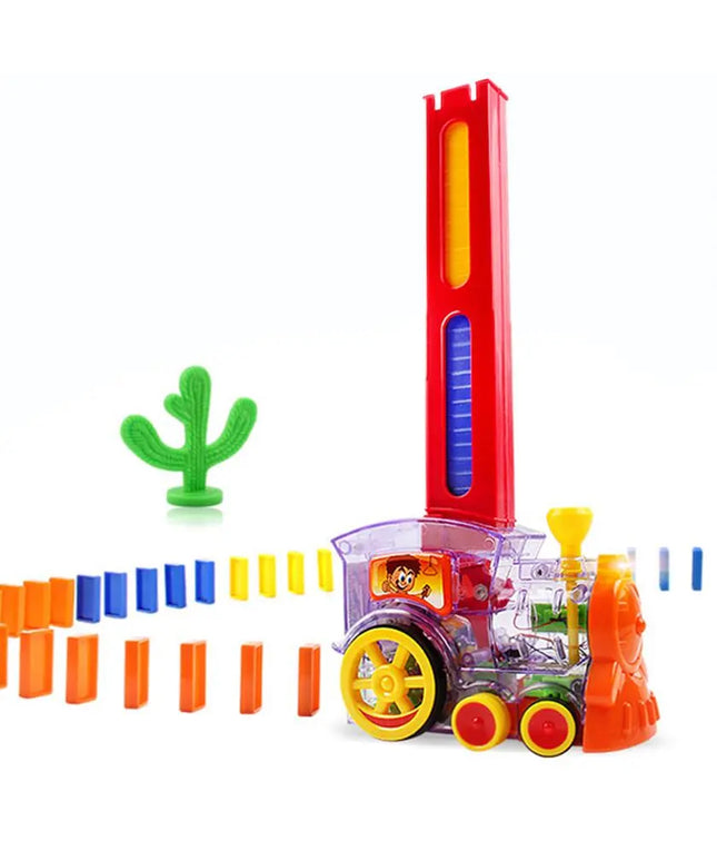 Domino dominoes electric Thomas little train blocks, Puzzle Children Toys beldemo5-toys2