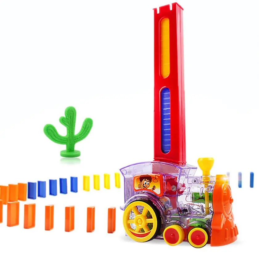 Domino dominoes electric Thomas little train blocks, Puzzle Children Toys beldemo5-toys2