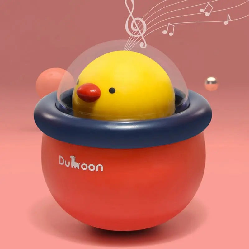 Little Cute Chicken Tumbler Music Bells Infants Educational Early Education Baby Rattle Toys beldemo5-toys2