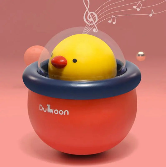 Little Cute Chicken Tumbler Music Bells Infants Educational Early Education Baby Rattle Toys beldemo5-toys2