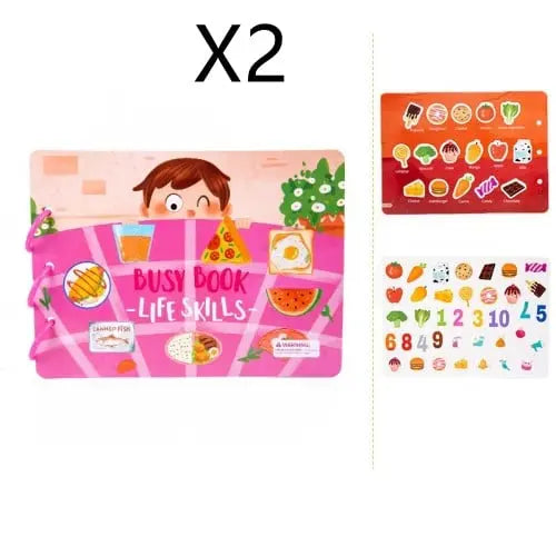 Children's Busy Book Educational Toys Repeated Paste beldemo5-toys2