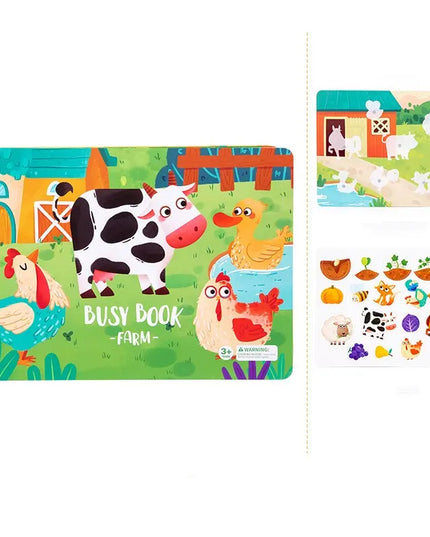Children's Busy Book Educational Toys Repeated Paste beldemo5-toys2
