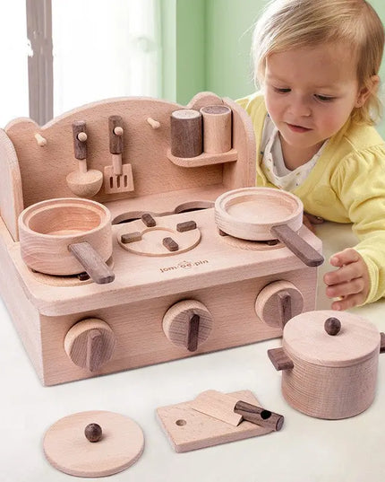 Wooden Mini Kitchen Stove Top Toy beldemo5-toys2