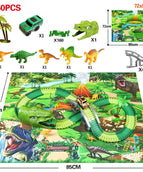 160dinosaur rail car