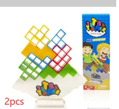 Balance Stacking Board Games Kids Adults Tower Block Toys For Family Parties Travel Games Boys Girls Puzzle Buliding Blocks Toy beldemo5-toys2
