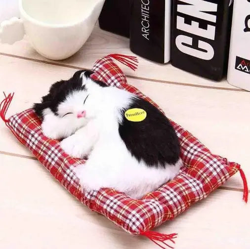 Cat Sleeping Doll With Meow Sound beldemo5-toys2