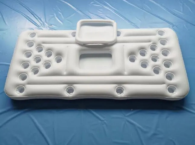 Water Party  Air Mattress Ice Bucket Cooler Cup Holder Inflatable Beer Pong Table Pool Float beldemo5-toys2