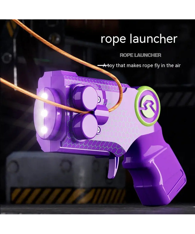 Gun Rope Launcher With Light Rope Radish Gun beldemo5-toys2