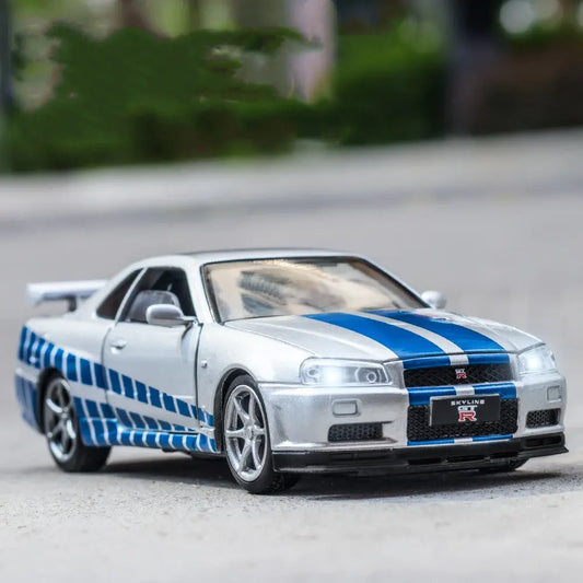 Simulation alloy car model speed and passion car creative decoration beldemo5-toys2