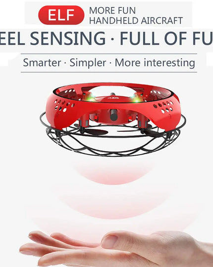 L101 UFO Interactive Drone Infrared Sensor Induction Quadcopter Intelligent Fly Hand Control Helicopter Children Magic Dron Toy beldemo5-toys2