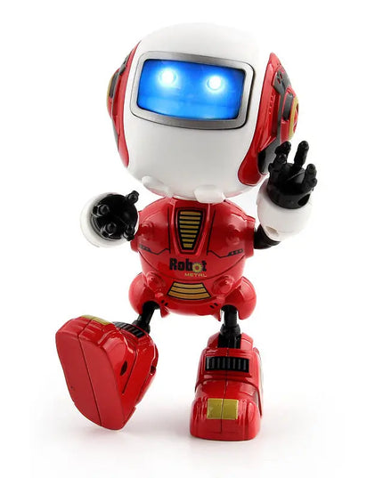Smart Mini Alloy Robot  Induction Light And Music Spaceman Toy beldemo5-toys2