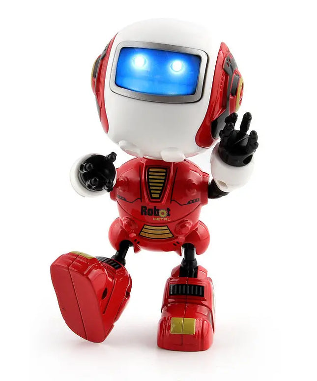 Smart Mini Alloy Robot  Induction Light And Music Spaceman Toy beldemo5-toys2