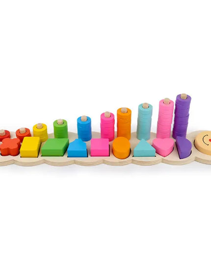 Early Childhood Education Wooden Logarithmic Board beldemo5-toys2