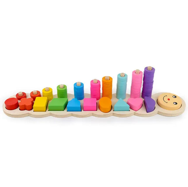 Early Childhood Education Wooden Logarithmic Board beldemo5-toys2