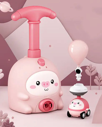 Balloon Car Toys For Babies 2 To 4 6 Years Kids Educational Air Power Balloon Car Launch Tower Montessori Toy For Children Gift beldemo5-toys2