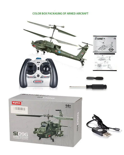 Fighter anti-fall remote control helicopter drone Apache aircraft toy beldemo5-toys2