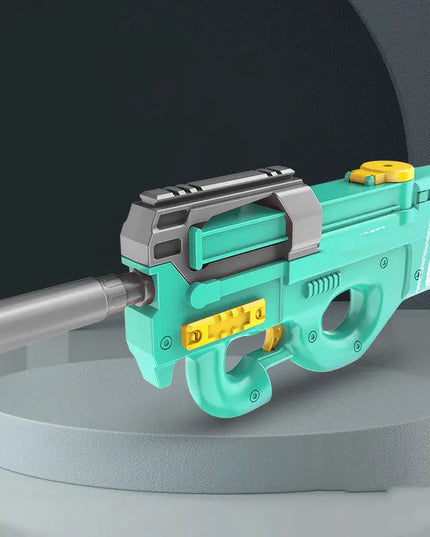 New P90 Electric Water Gun High-Tech Kids Toys Outdoor Beach Pool Large Capacity Summer Gel Blasting Water Gun For Adults beldemo5-toys2
