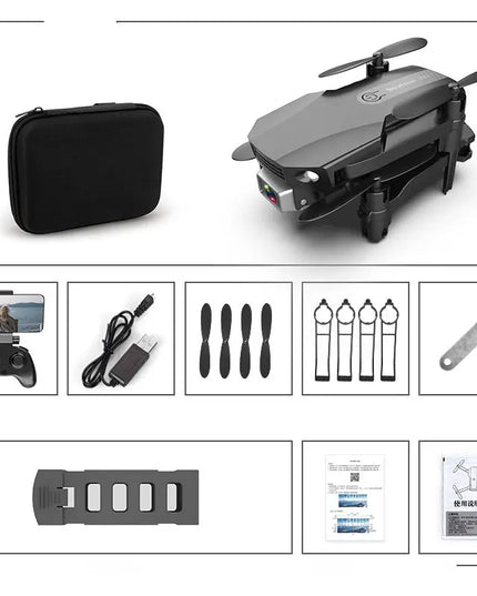 Folding Drone HD 4K Aerial Photography Mini Quadcopter Toy RC Airplane beldemo5-toys2