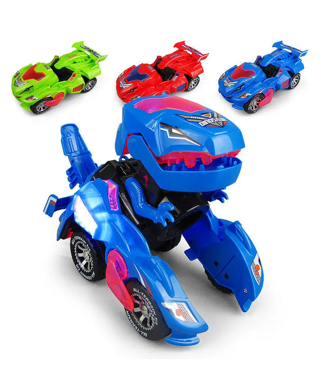 Hot Toys Deformation Dinosaur Toys Children's Light Music Electric Universal Toy Car beldemo5-toys2