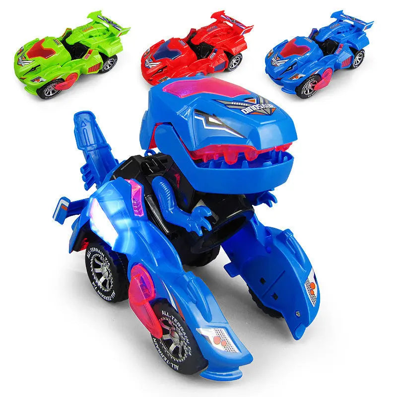 Hot Toys Deformation Dinosaur Toys Children's Light Music Electric Universal Toy Car beldemo5-toys2