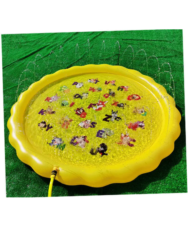 Inflatable Children's Round Sprinkler Pad Amazon Water Jet Pool beldemo5-toys2