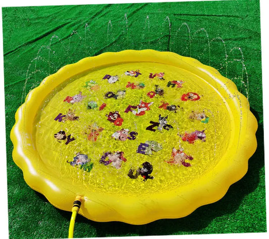 Inflatable Children's Round Sprinkler Pad Amazon Water Jet Pool beldemo5-toys2