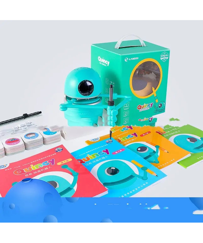 Landzo Kunxi Painting Robot Children's Simple Pen Automatic Drawing Learning Intelligent Early Education beldemo5-toys2