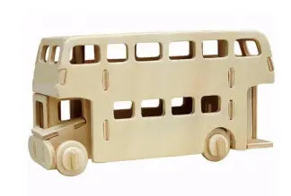 Wooden 3D Puzzle Jigsaw Puzzle Kindergarten Children's Gifts DIY Educational Toys Assembled Model beldemo5-toys2