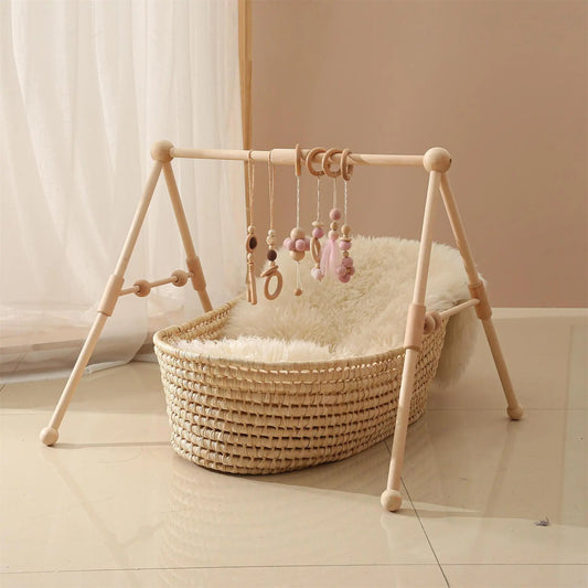 Newborn Baby Crib Fitness Rack beldemo5-toys2