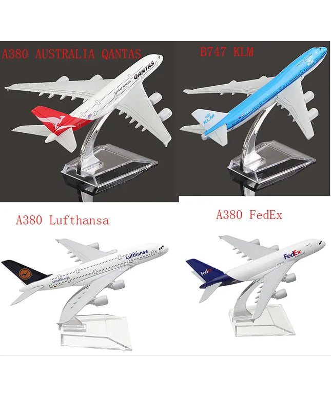 Civil Aviation Aircraft Model Alloy International Airbus Model Simulation Office Aircraft Model Decoration beldemo5-toys2